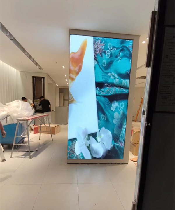 宁夏商场门店转角LED显示屏